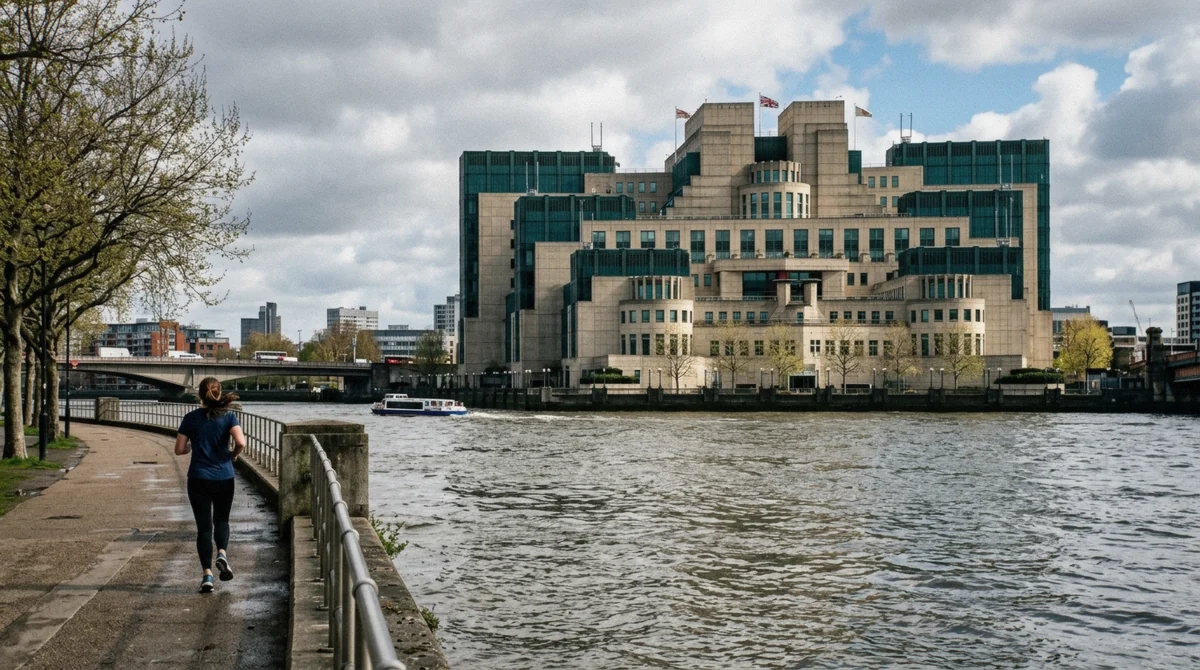 The real MI6 headquarters at Vauxhall Cross, a key stop on a James Bond walking tour of London