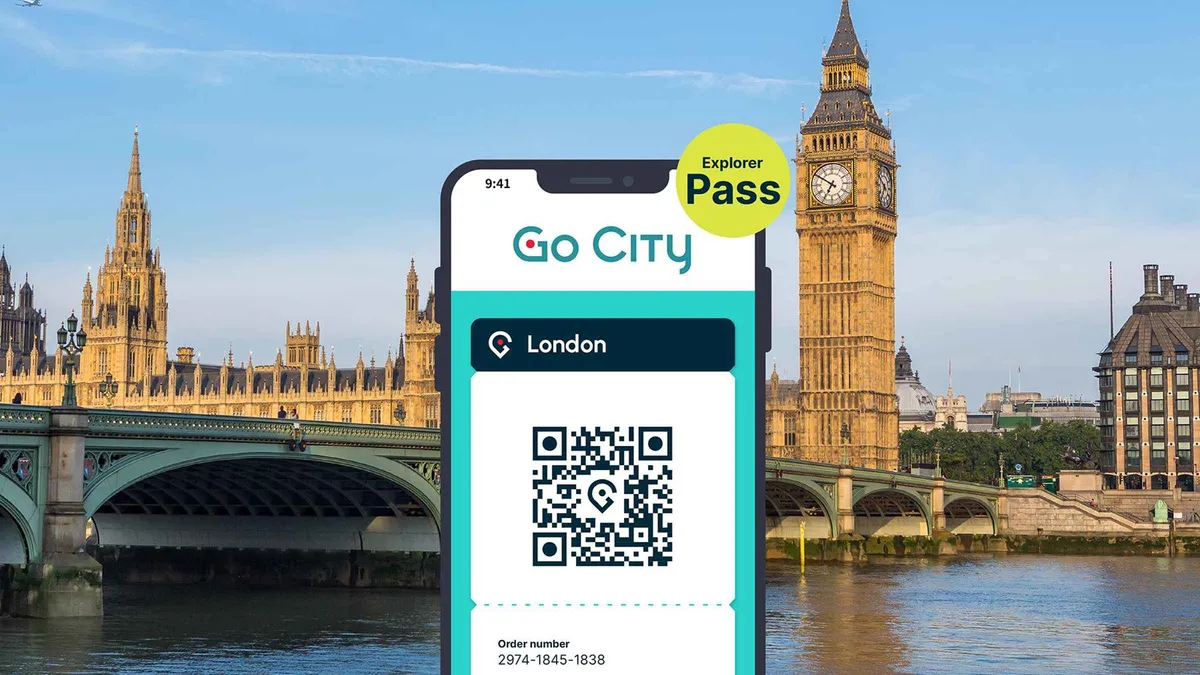 Go City Explorer Pass covering London attractions for a 2 day itinerary